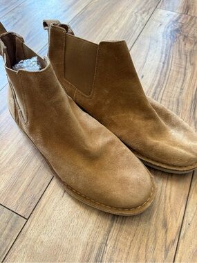 Toms Womens Pull On Suede Chukka Boots - Brown